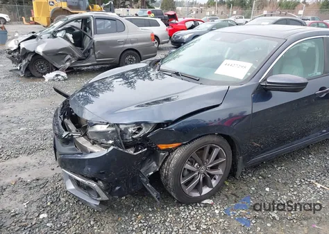 2020 Honda Civic Ex from USA, damaged, VIN 19XFC1F39LE205935